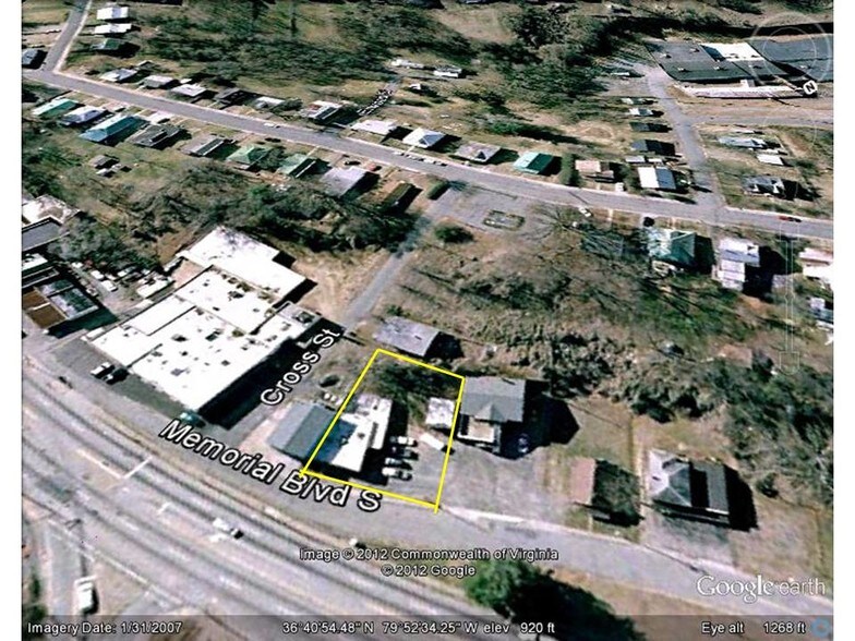 616 S Memorial Blvd, Martinsville, VA à vendre - Aérien – Image 2 sur 5