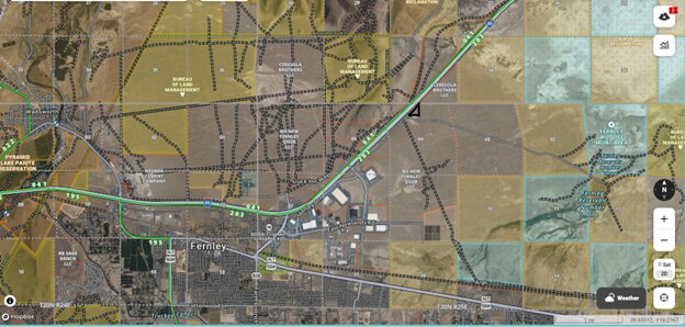 021-031-06, Fernley, NV à vendre Aérien– Image 1 sur 4