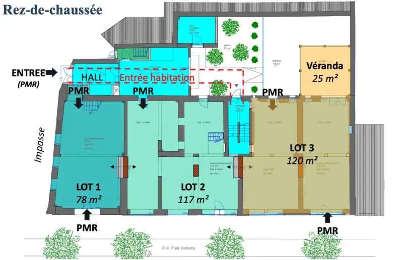 19 Rue Paul Bellamy, Nantes à louer - Plan d’étage – Image 3 sur 6