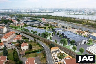 Pierre-Bénite - VUE AÉRIENNE  vue de carte