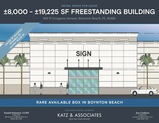 Plus de détails pour 601 N Congress Ave, Boynton Beach, FL - Local commercial à louer