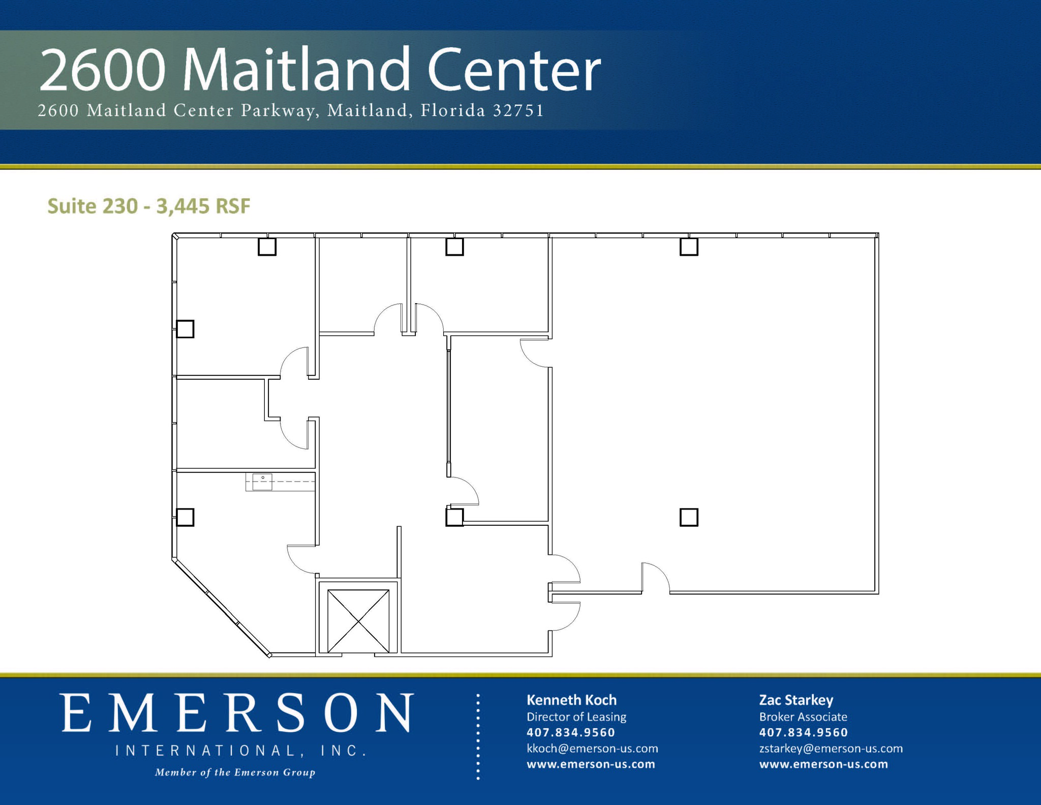 2600 Maitland Center Pky, Maitland, FL à louer Plan d’étage– Image 1 sur 1