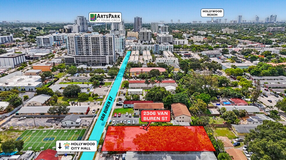 2306 Van Buren St, Hollywood, FL à vendre - Photo de l’immeuble – Image 3 sur 20