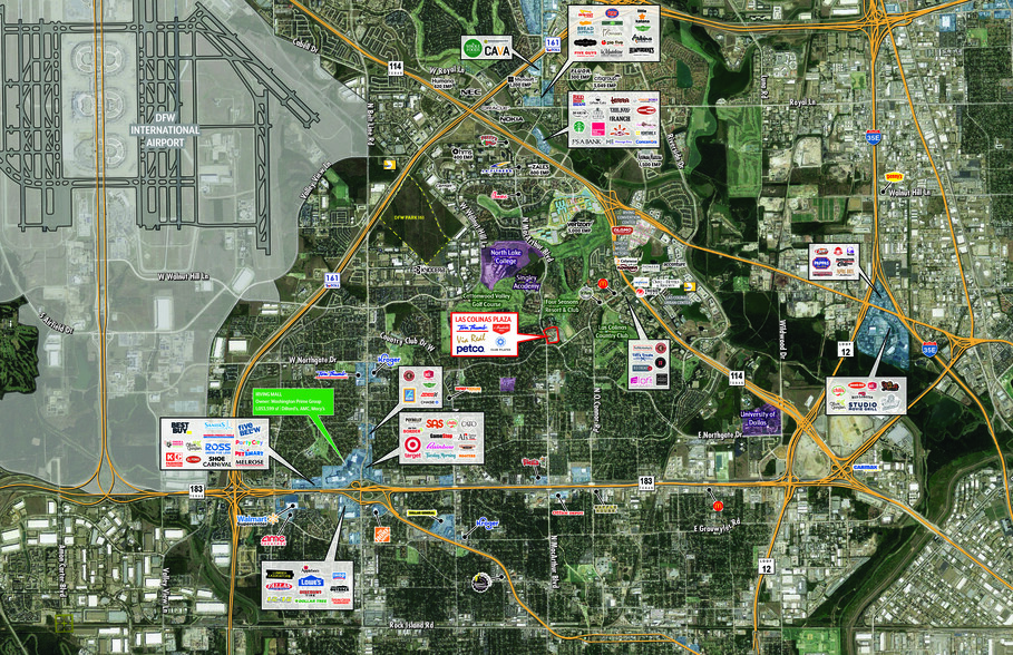 4000-4040 N MacArthur Blvd, Irving, TX à louer - Aérien – Image 2 sur 12