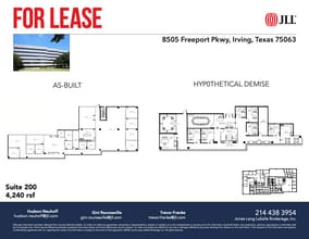 8505 Freeport Pky, Irving, TX à louer Plan d’étage– Image 1 sur 1