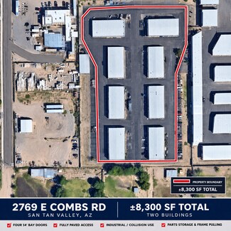 Plus de détails pour 2769 E Combs Rd, San Tan Valley, AZ - Industriel/Logistique à louer