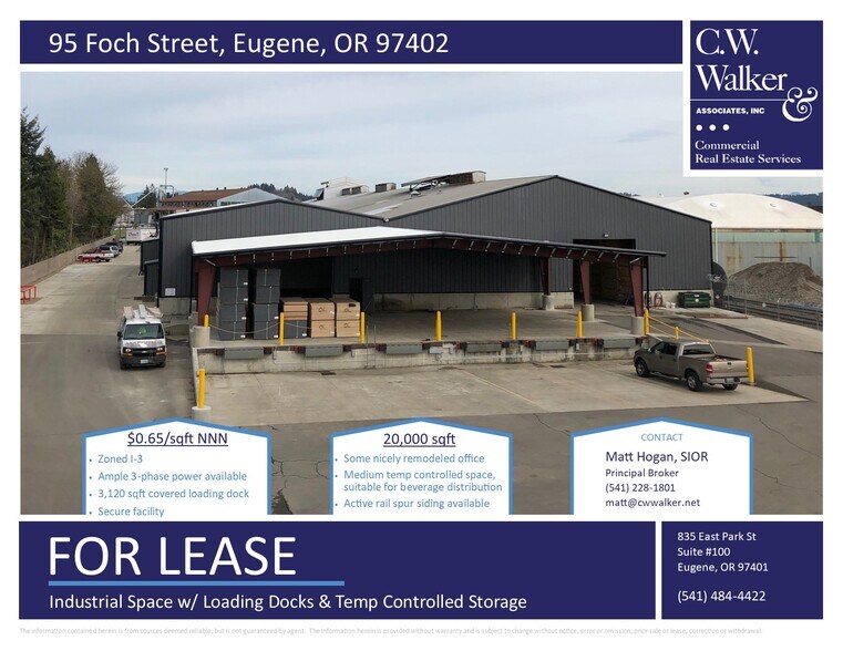 95 Foch St, Eugene, OR à louer - Photo de l’immeuble – Image 1 sur 3
