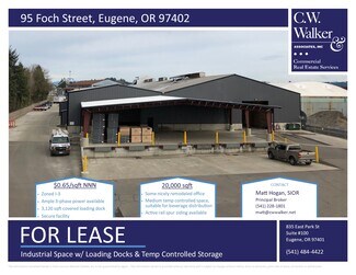Plus de détails pour 95 Foch St, Eugene, OR - Industriel/Logistique à louer