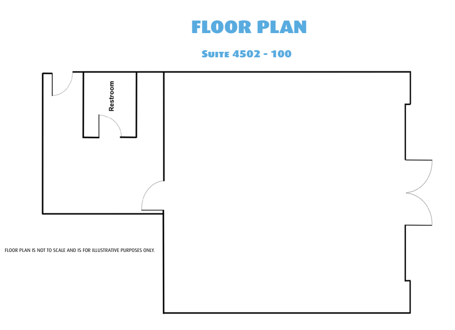 4502 University Ave, San Diego, CA à louer Plan d’étage– Image 1 sur 1