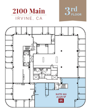 2100 Main St, Irvine, CA à louer Plan d’étage– Image 1 sur 1