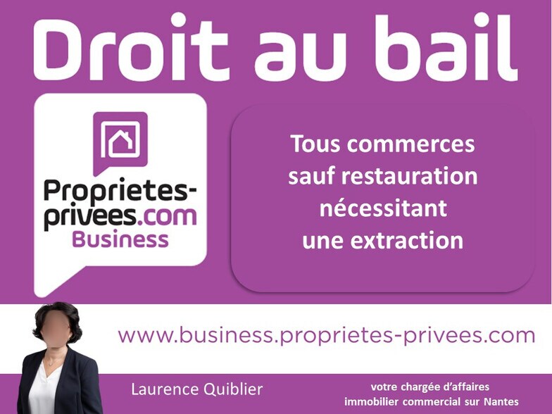 Local commercial dans Nantes à louer - Photo de l’immeuble – Image 2 sur 8