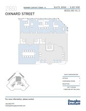 21650 Oxnard St, Woodland Hills, CA à louer Plan d’étage– Image 1 sur 1