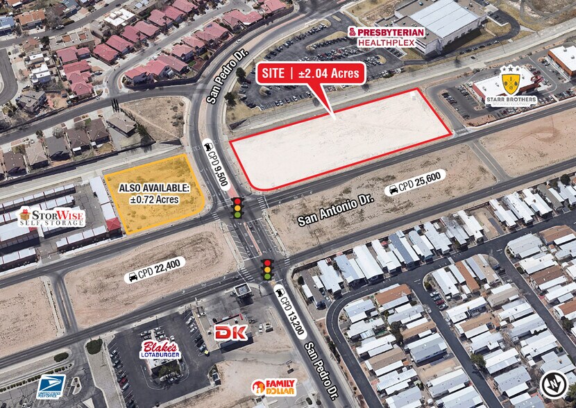 SWC San Antonio, Albuquerque, NM à vendre - Photo de l’immeuble – Image 1 sur 2