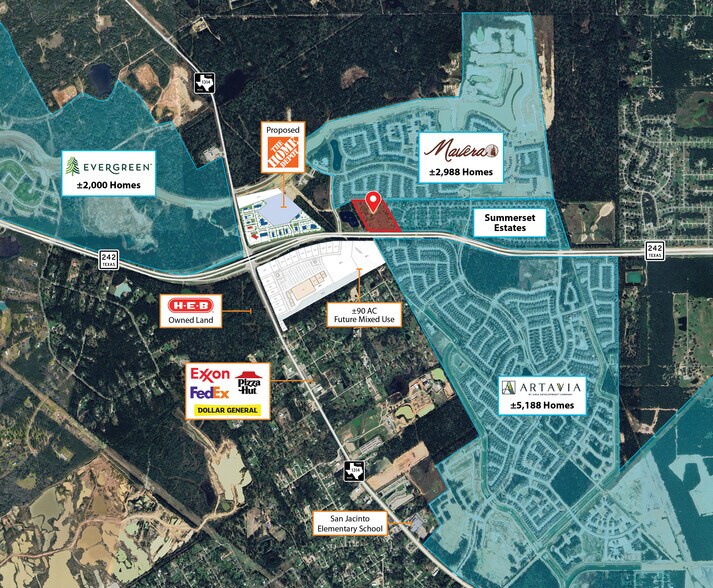 0 SH 242, Conroe, TX à vendre - Photo de l’immeuble – Image 2 sur 4