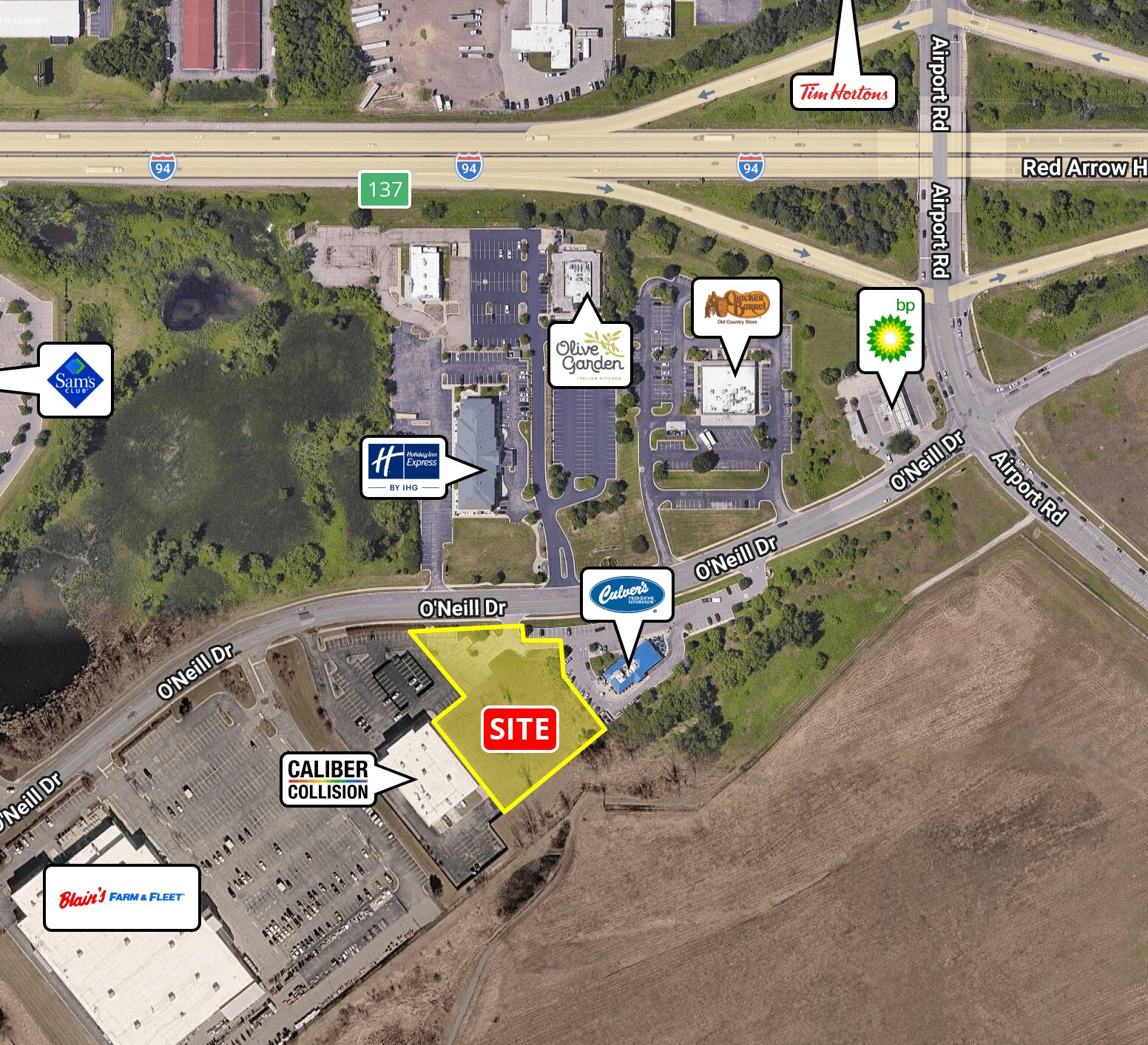 O'Neill Dr, Jackson, MI à vendre Photo principale– Image 1 sur 3