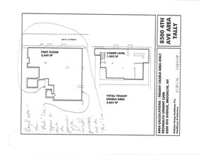 8500-8514 4th Ave, Brooklyn, NY à louer Plan d’étage– Image 2 sur 3