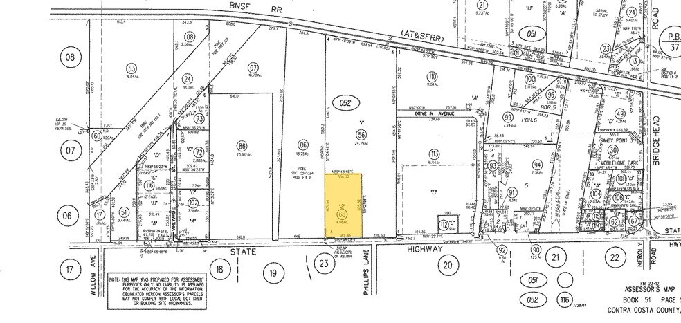 3201-3299 E 18th St, Antioch, CA à louer - Plan cadastral – Image 2 sur 5