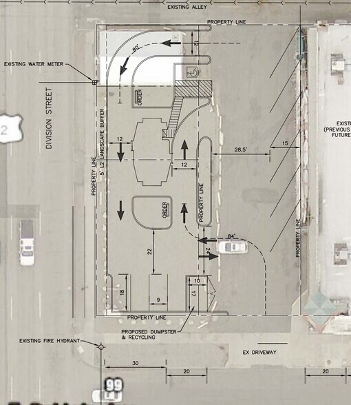 2002 N Division St, Spokane, WA à louer - Plan de site – Image 3 sur 4