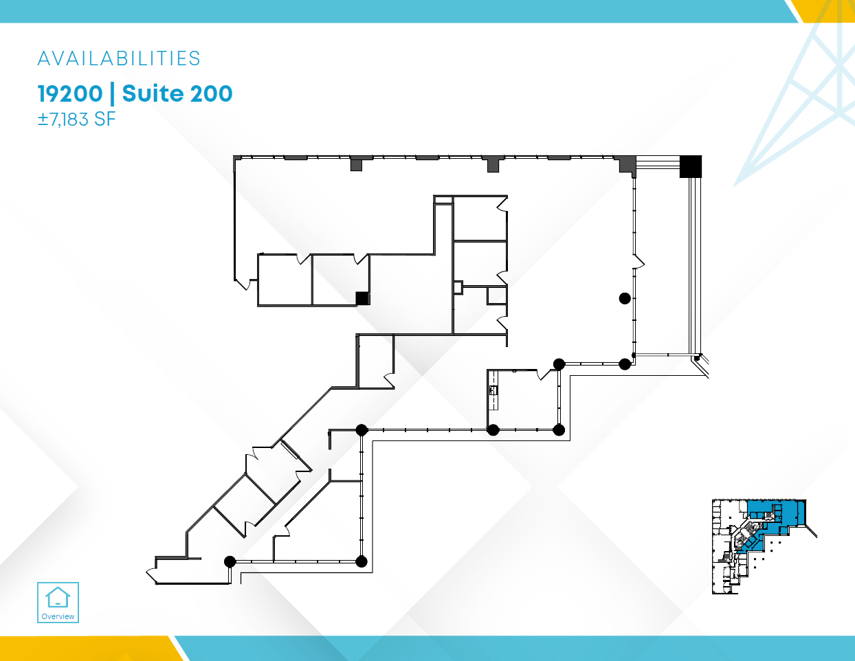 19100-19200 Von Karman Ave, Irvine, CA à louer Plan d’étage– Image 1 sur 2