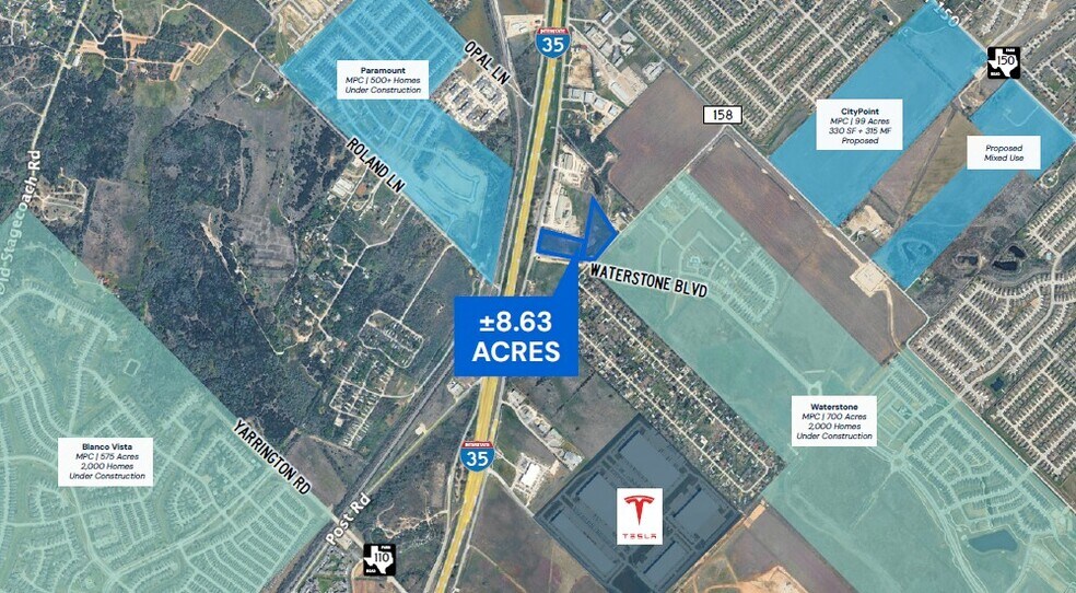I35 & Waterstone Blvd, Kyle, TX à vendre - Photo principale – Image 1 sur 3