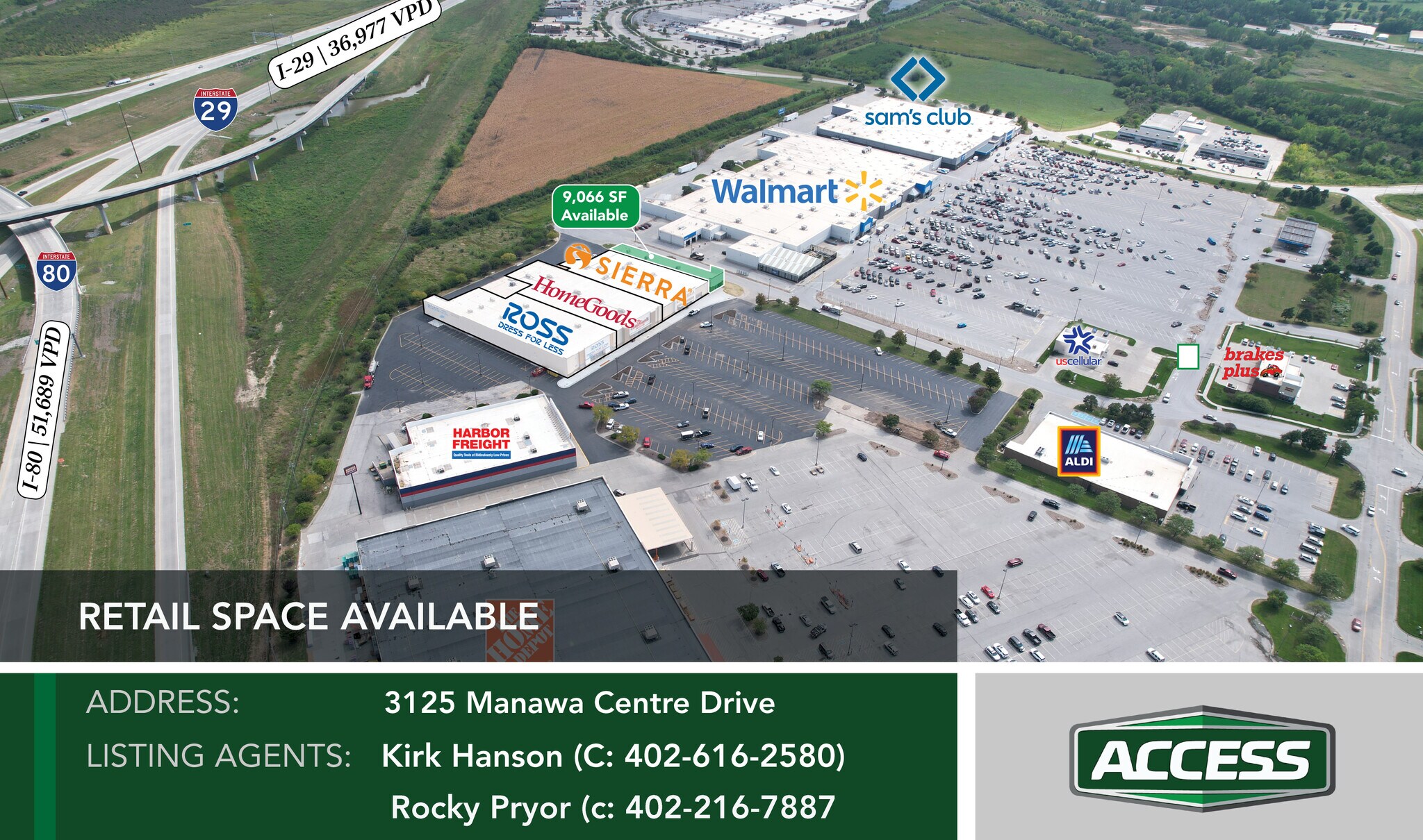 3101-3221 Manawa Centre Dr, Council Bluffs, IA à louer Photo de l’immeuble– Image 1 sur 10