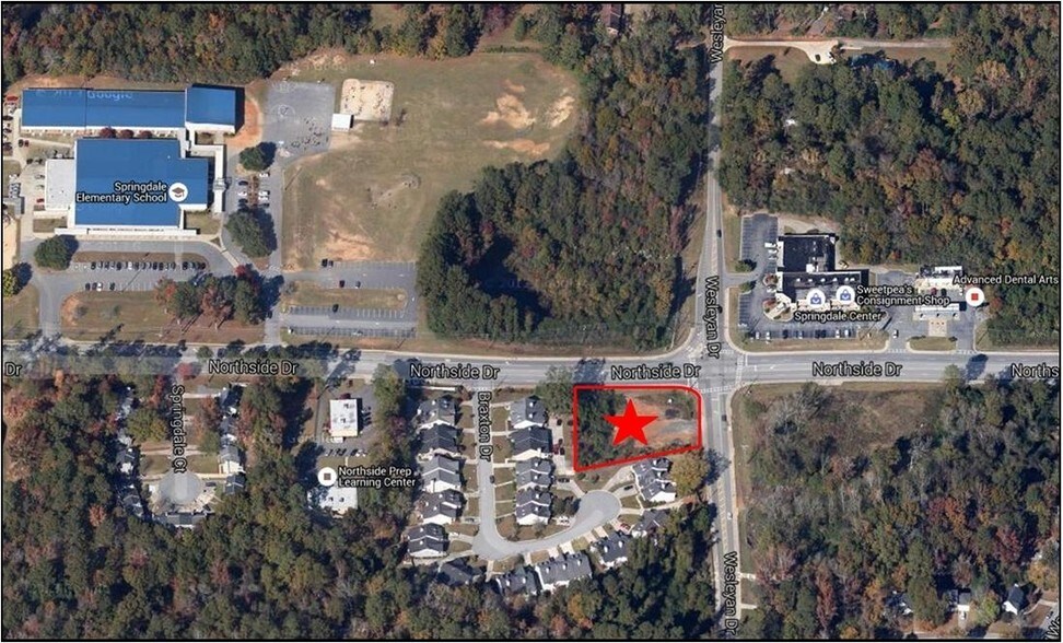 1190 Wesleyan Dr, Macon-Bibb, GA à vendre - Photo principale – Image 1 sur 3