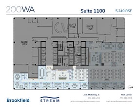 200 W Adams St, Chicago, IL à louer Plan d’étage– Image 1 sur 1
