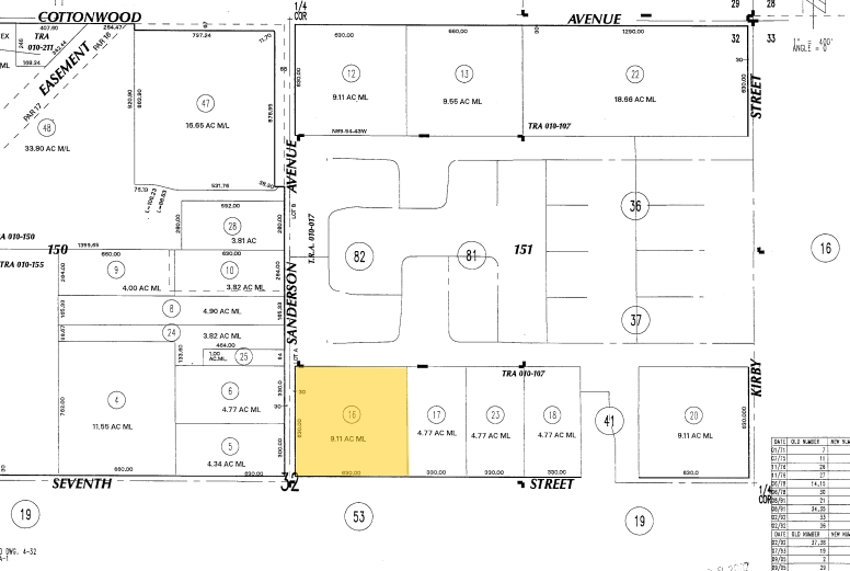 1290 N Sanderson Ave, San Jacinto, CA à louer - Plan cadastral – Image 3 sur 3