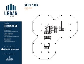 222 W Las Colinas Blvd, Irving, TX à louer Plan d’étage– Image 1 sur 1