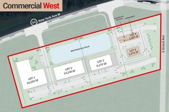 2190 New York W ave, Deland, FL à louer Plan de site– Image 1 sur 1