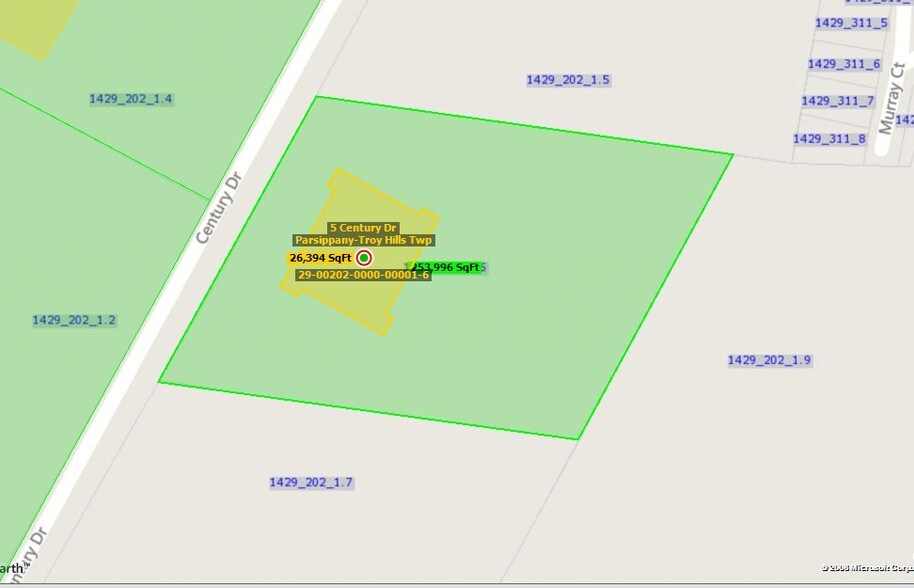 5 Century Dr, Parsippany, NJ à vendre - Plan cadastral – Image 2 sur 6