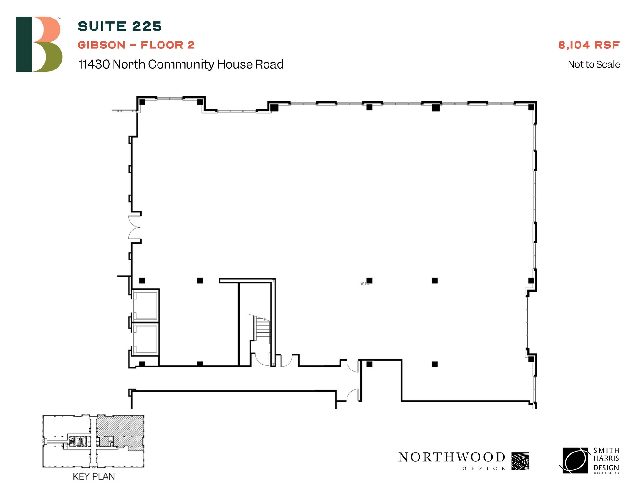 11430 N Community House Rd, Charlotte, NC à louer Plan d’étage– Image 1 sur 1