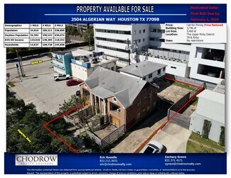 Plus de détails pour 2504 Algerian Way, Houston, TX - Logement à vendre
