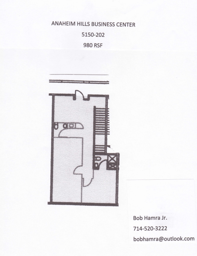 5100 E La Palma Ave, Anaheim, CA à louer Plan d’étage– Image 1 sur 1