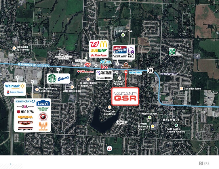 705 W Foxwood Dr, Raymore, MO à vendre - Photo de l’immeuble – Image 3 sur 4