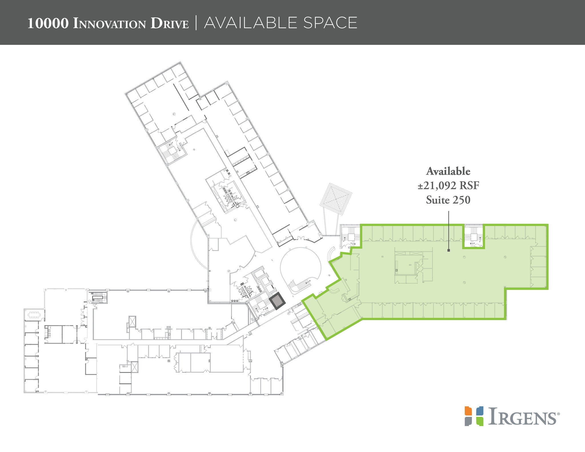 10000 Innovation Dr, Wauwatosa, WI à louer Plan d’étage– Image 1 sur 1