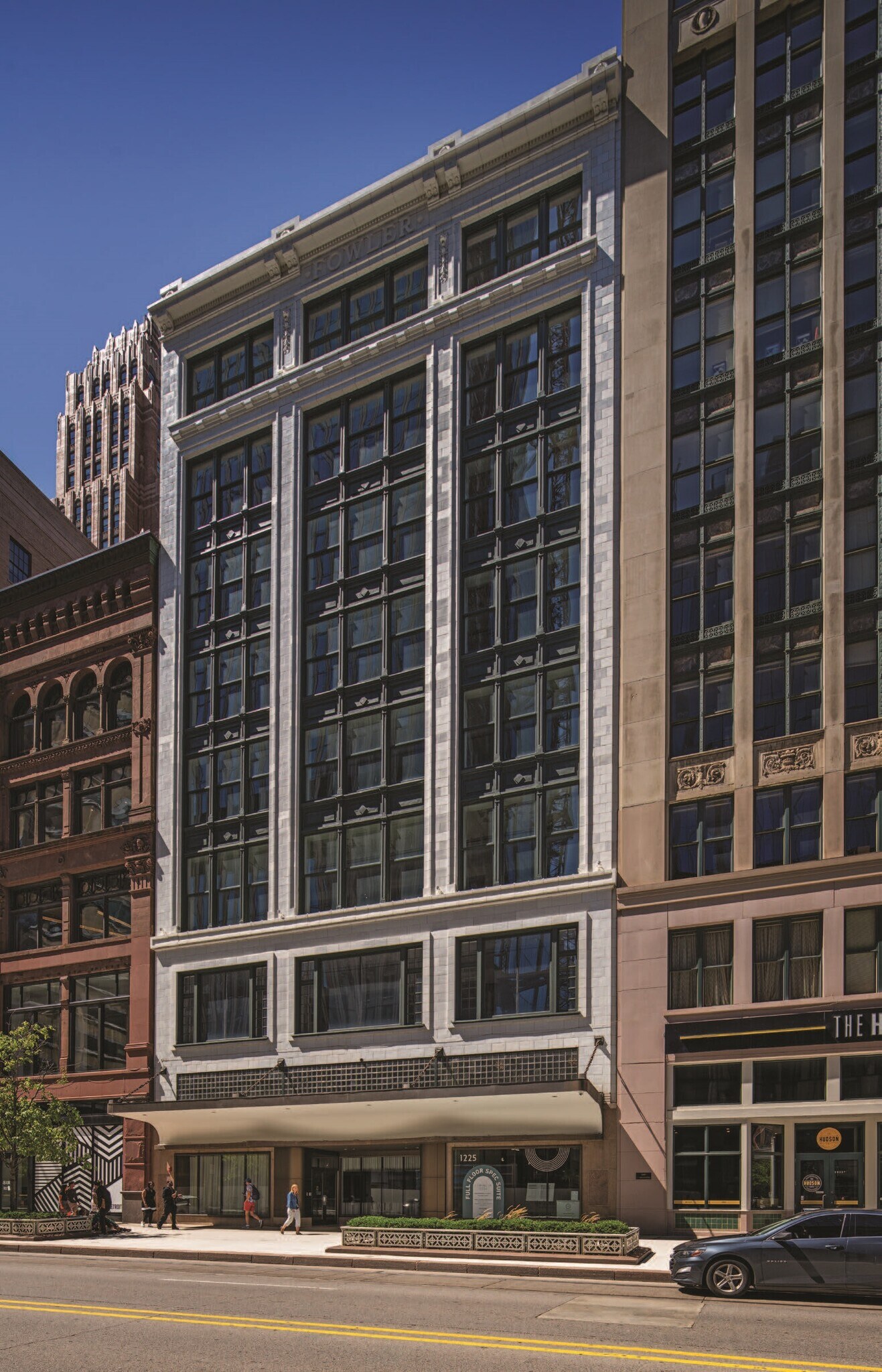 1225 Woodward Ave, Detroit, MI à louer Photo de l’immeuble– Image 1 sur 6