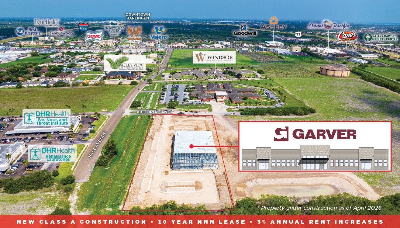 612 Victoria Ln, Harlingen, TX à vendre Photo principale– Image 1 sur 10