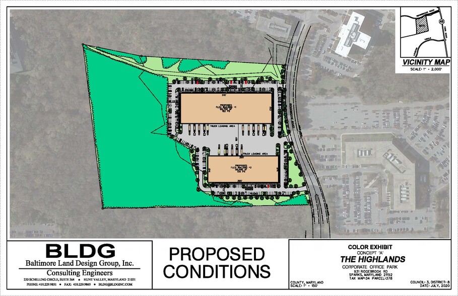 931 Ridgebrook Rd, Sparks, MD à louer - Plan de site – Image 1 sur 1