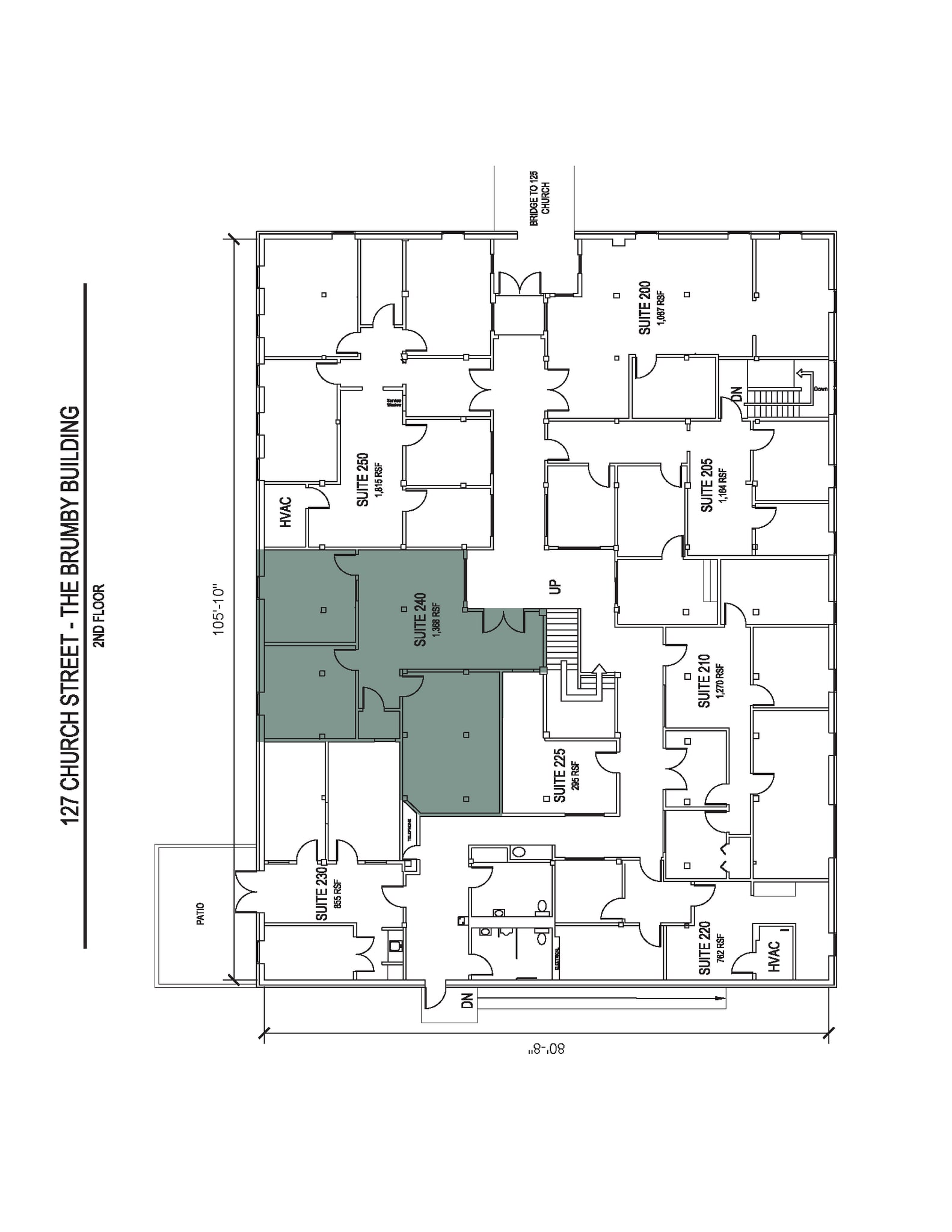113 Church St, Marietta, GA à louer Plan d’étage– Image 1 sur 1