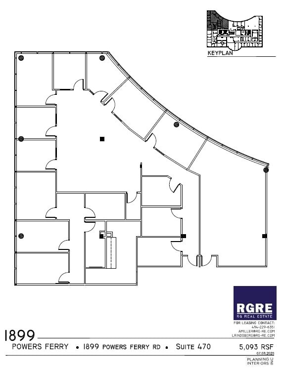 1899 Powers Ferry Rd SE, Atlanta, GA à louer Plan d’étage– Image 1 sur 2