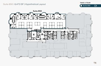 550 W C St, San Diego, CA à louer Plan d’étage– Image 1 sur 1