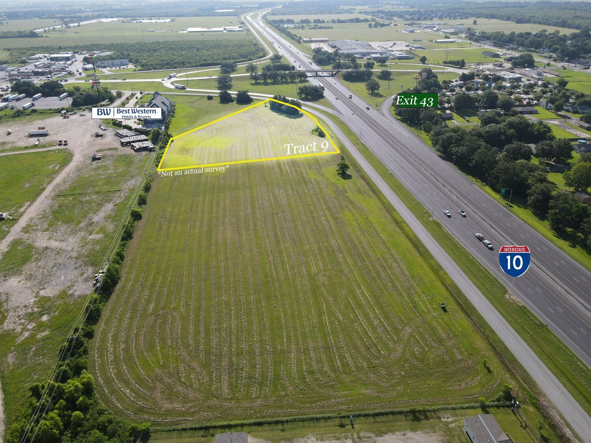 I-10 Service Road -3.22 acres, Iowa, LA à vendre Photo principale– Image 1 sur 6