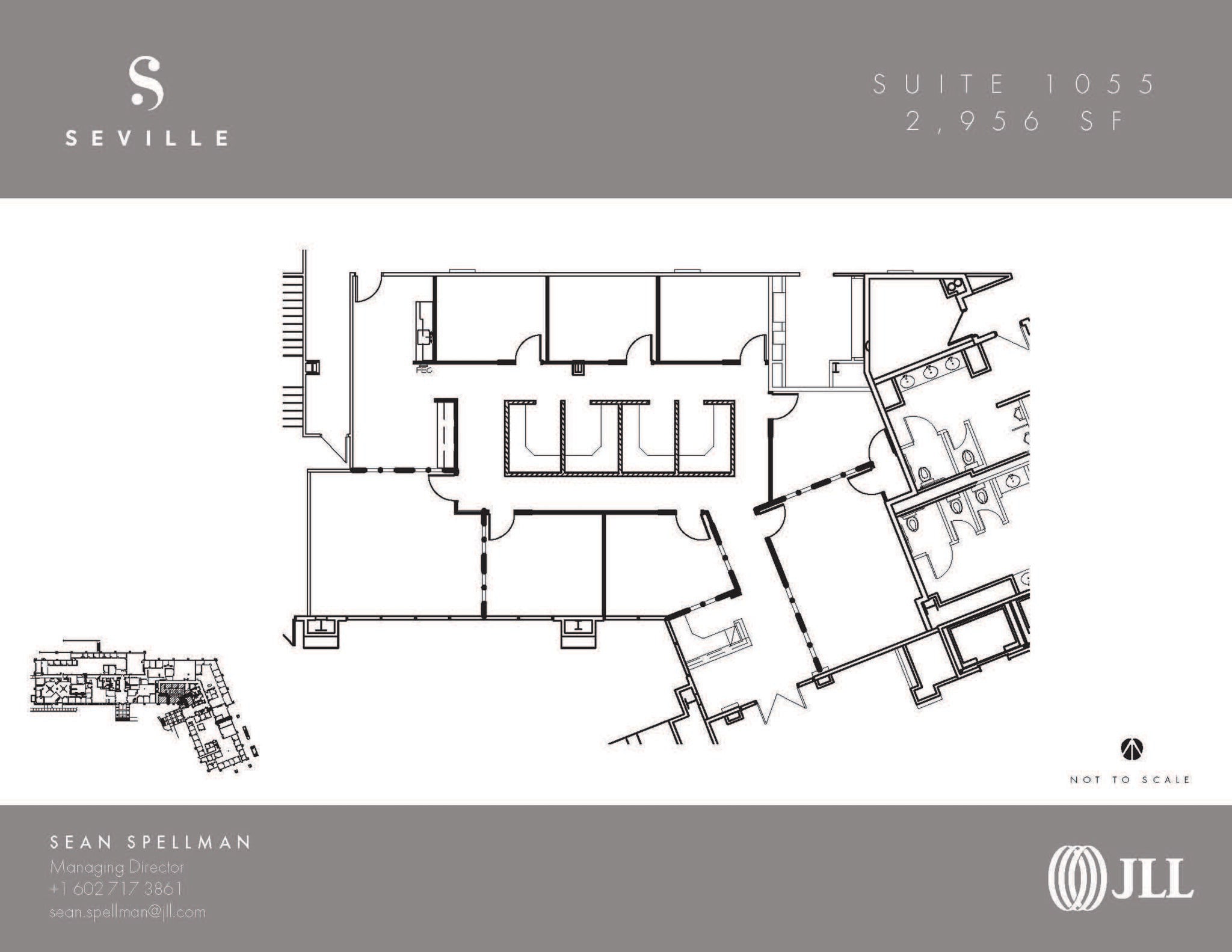7001 N Scottsdale Rd, Scottsdale, AZ à louer Plan d’étage– Image 1 sur 1
