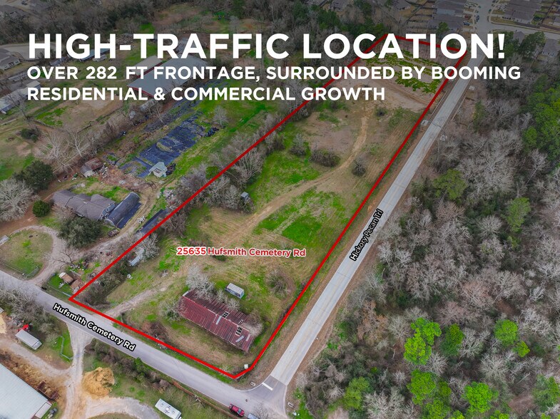 25635 Hufsmith Cemetery Rd, Tomball, TX à vendre - Photo de l’immeuble – Image 2 sur 24