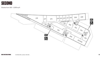 65 Alfred Rd, Londres à louer Plan d’étage– Image 1 sur 1