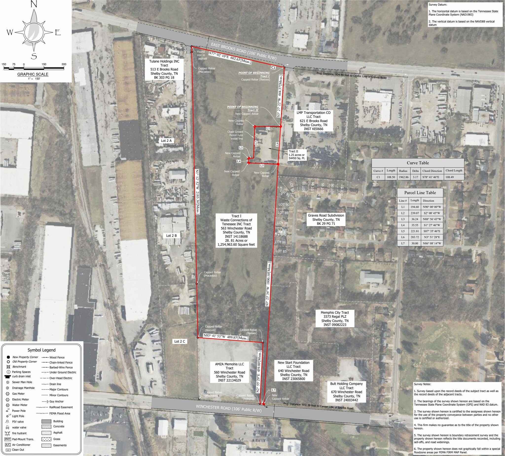 563 E Brooks Rd, Memphis, TN à vendre Plan cadastral– Image 1 sur 4