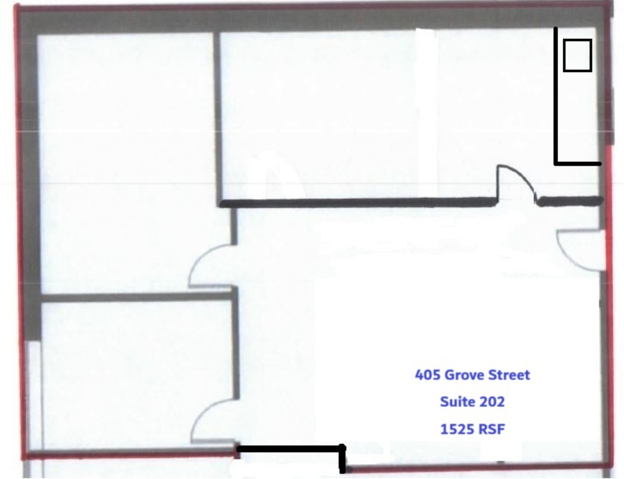 405 Grove St, Worcester, MA à louer Plan de site– Image 1 sur 1