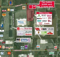 3074-3132 John Williams Blvd, Bedford, IN - VUE AÉRIENNE  vue de carte
