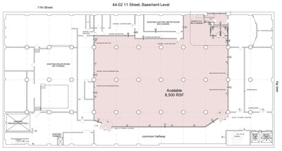 44-02 11th St, Long Island City, NY à louer Plan d’étage– Image 2 sur 3